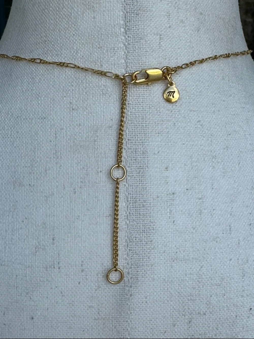Madewell dainty pendant necklace - NWOT - Picture 5 of 5